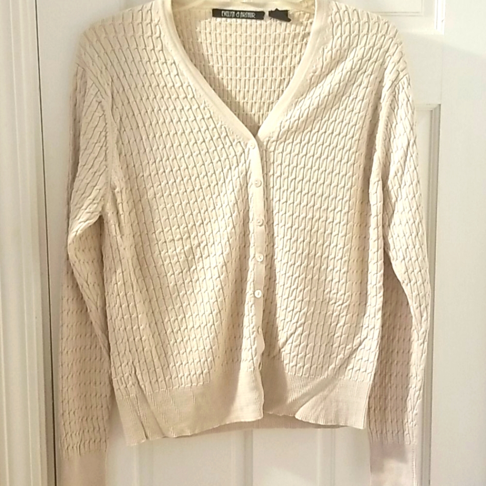 Evelyn & Arthur Silk Sweater
